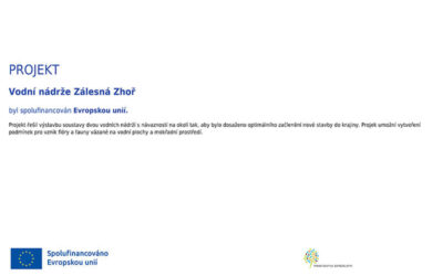 Vodní nádrže Zálesná Zhoř